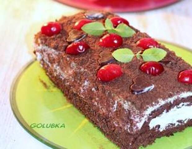 Фото к рецепту: Рулет Рука цыгана Фото к рецепту: Рулет Рука цыгана