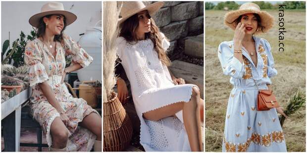 Летние платья в стиле бохо: 16 самых модных и популярных моделей