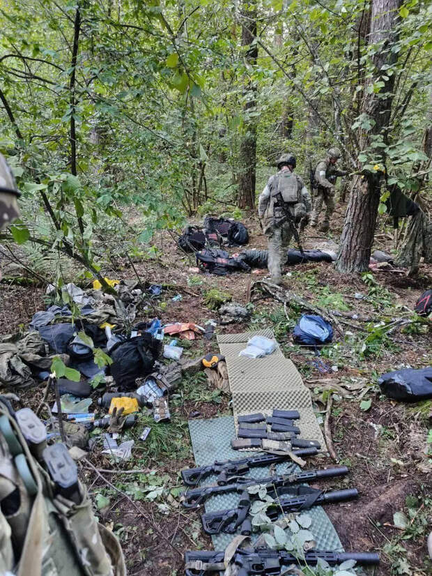 Украинская ДРГ попалась сотрудникам СОБР и ФСБ: командир взят в плен