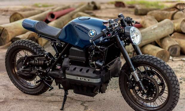 Retrorides: кафе рейсер BMW K100