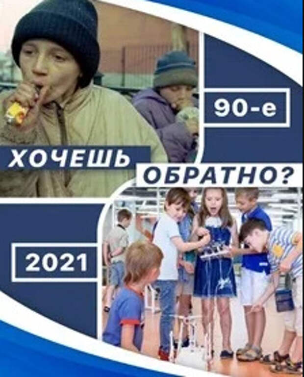 Россия в 90-ые и сегодня