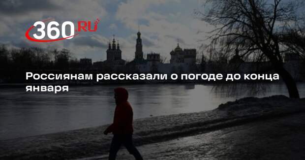 Вильфанд заявил, что высокая температура воздуха сохранится до конца января