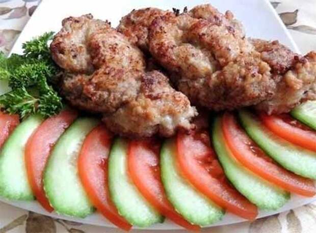нежные мясные косички