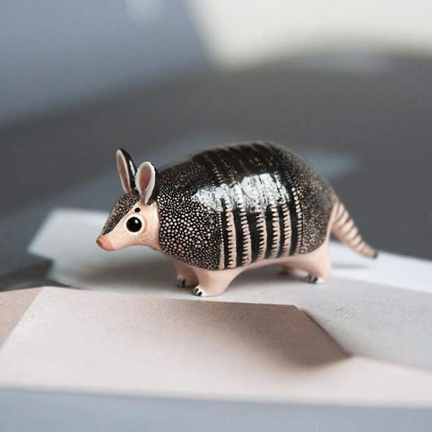 I Create Unique Animal Sculptures From Polymer Clay