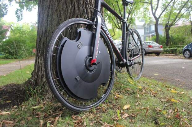 Electron Wheel превратит обычный велосипед в электронный.