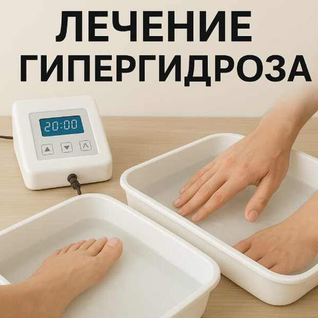 Лечение повышенной потливости ладоней и ступней 2