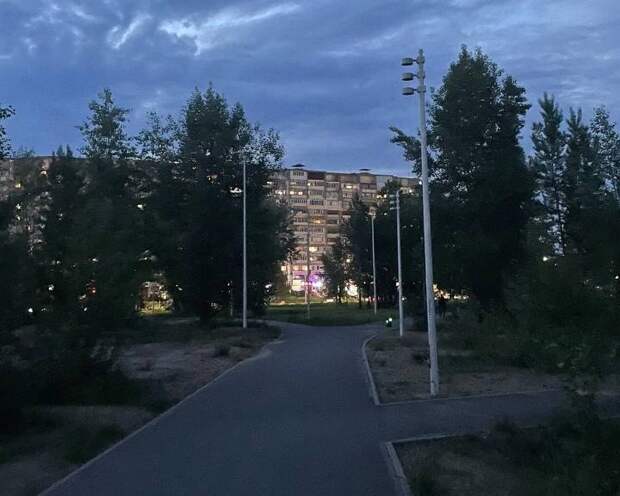 Нижегородцы пожаловались на проблемы с освещением у Мещерского озера