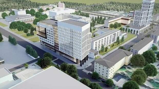 Проект нового корпуса АлтГУ / Фото: АлтГУ