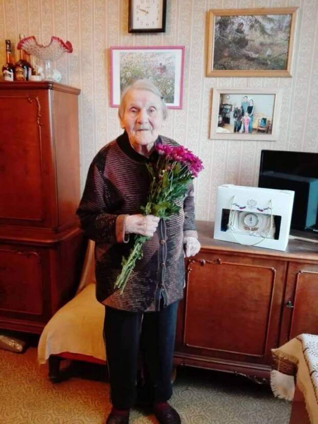 100-летний юбилей отметила жительница Ярославки