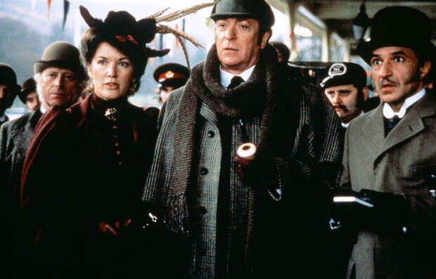 1988 г. Без единой улики. В роли Холмса Майкл Кейн 1988 г. Без единой улики. В роли Холмса Майкл Кейн