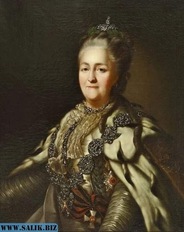 Портрет Екатерины II кисти неизвестного художника.