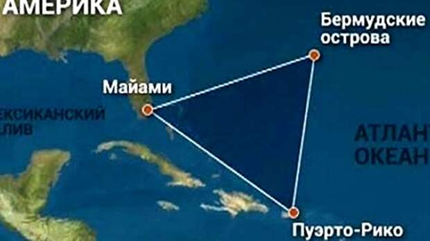 На самом деле, в этом треугольнике мистики не больше, чем в других районах океана. /Фото: rtr-vesti.ru