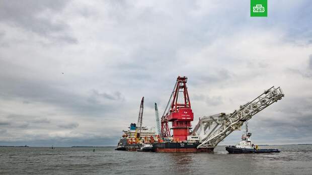 «Фортуна» приступила к укладке «Северного потока — 2» в водах Дании