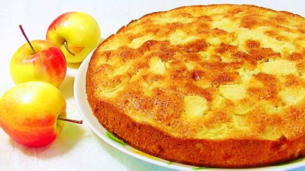 Шарлотка со сливочным маслом
