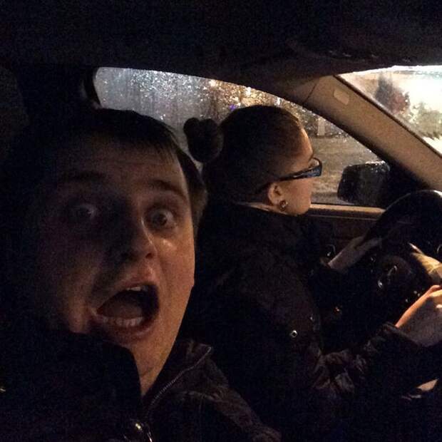 Тот неловкий момент, когда твоя жена получила права
