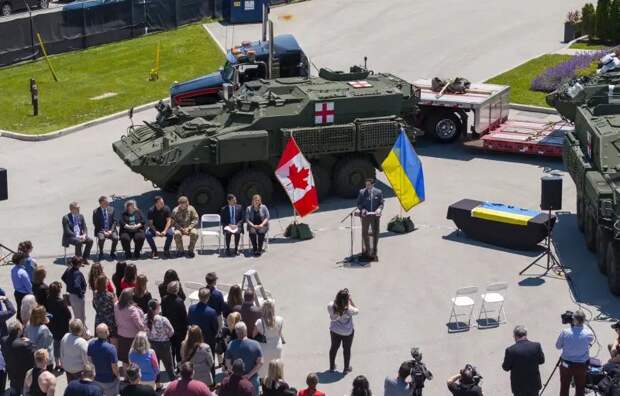 Канада поставила Украине первую партию бронетранспортёров в модификации