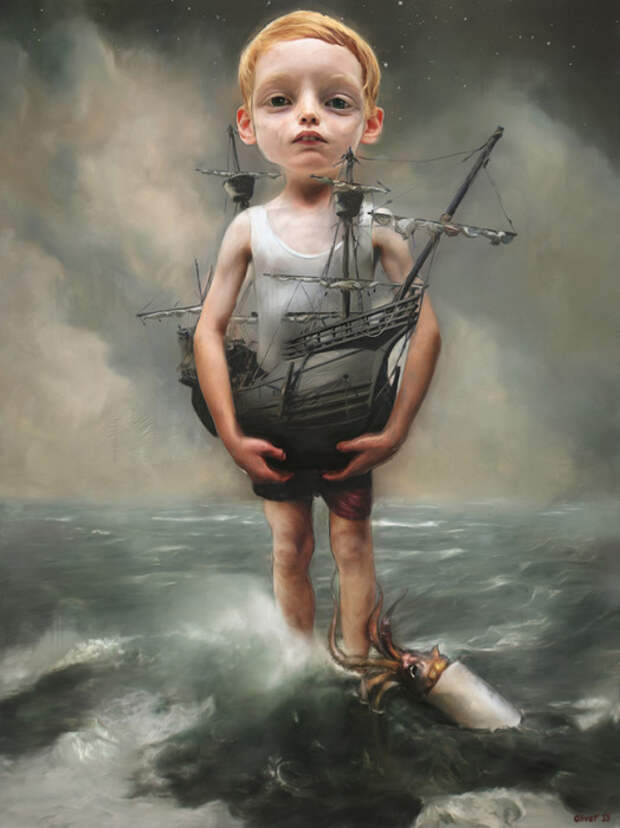 Галеон. Автор: Richard J Oliver.