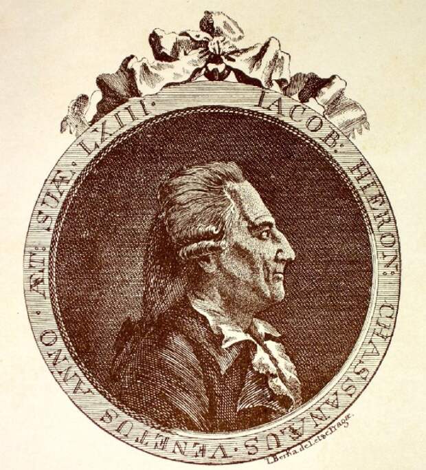 Казанова в марте 1788 года в возрасте 62 лет. 