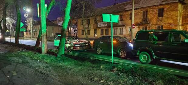 ДТП на пересечении ул. Щорса и пр