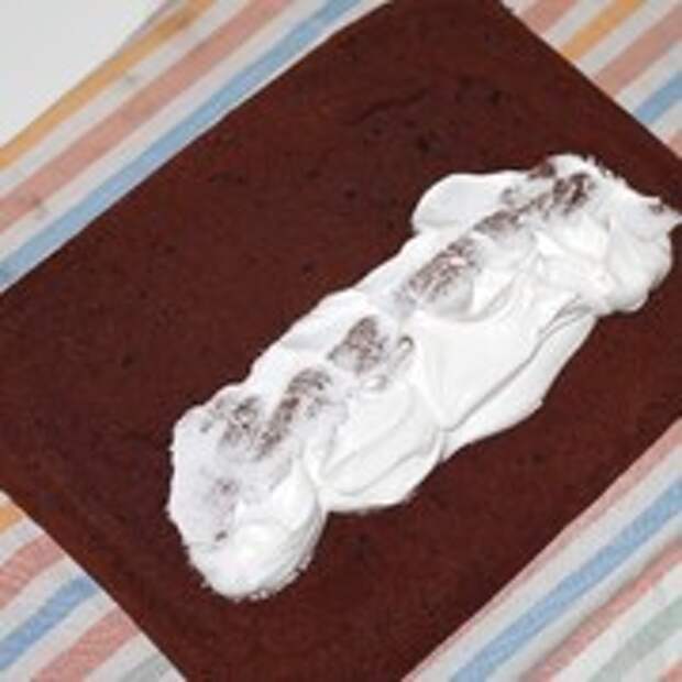 Пошаговое фото рецепта: Рулет Рука цыгана