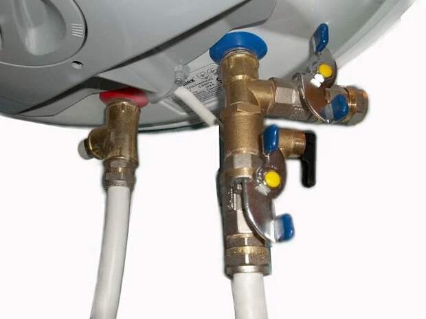 Схемы обвязки электрического накопительного водонагревателя