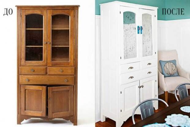 Интересные переделки старой мебели: до и после 4