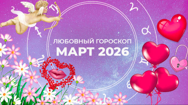 Месяц искушений и признаний: любовный гороскоп для знаков зодиака на март 2026