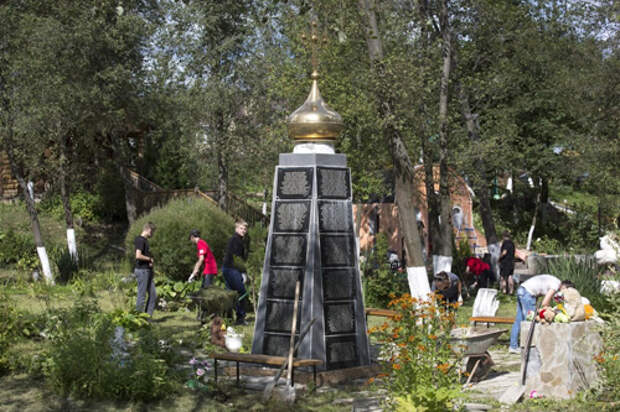 Мураново, памятник жертвам Беслана