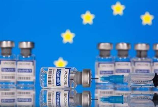 Vials labelled 