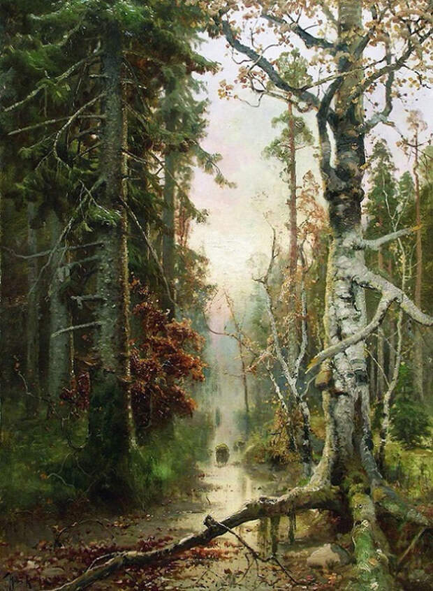 Осень в лесу. 1898 (512x700, 481Kb)