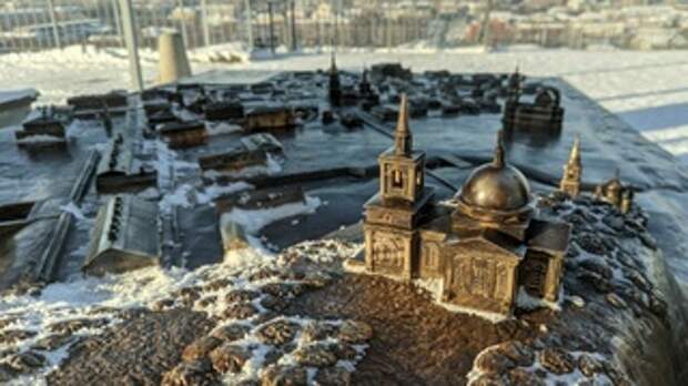 Макет Барнаула 1861 года / Фото: amic.ru