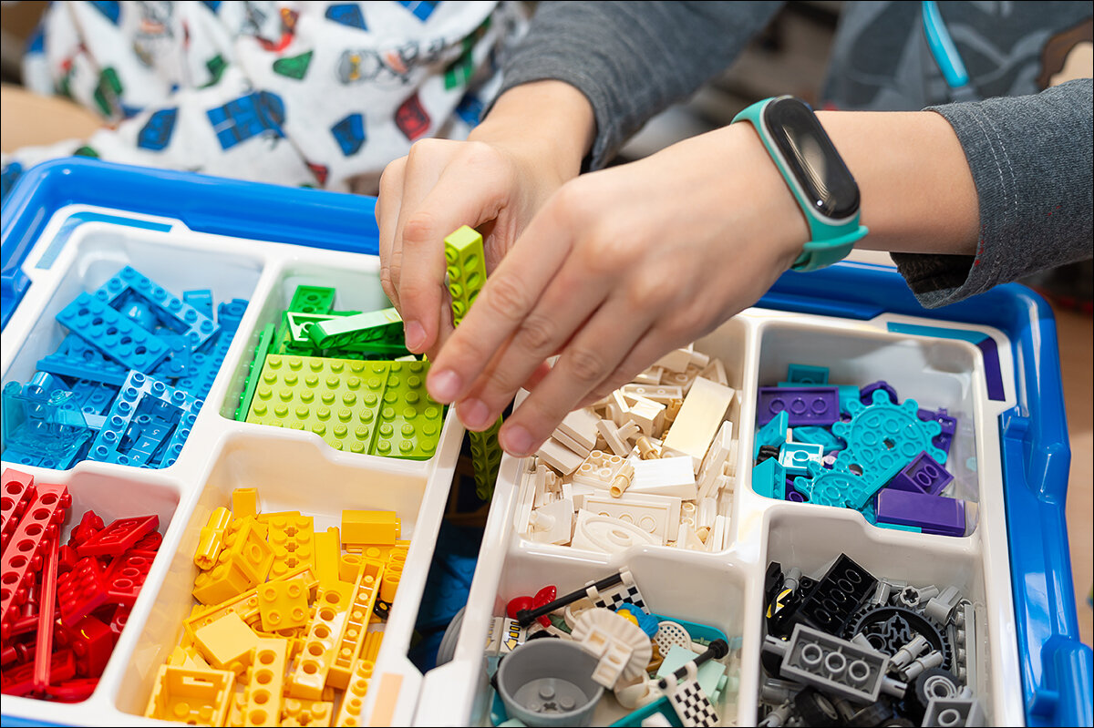 Как обеспечить научный подход? Фотообзор нового конструкторского решения lego® Education BricQ Motion 45401
