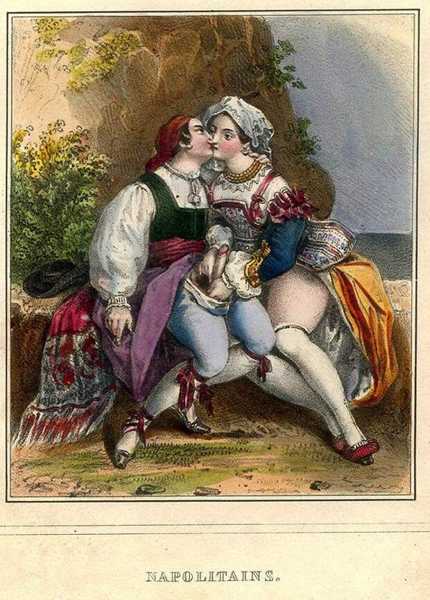 Фотография: Сексуальное кругосветное путешествие в XIX веке по миниатюрам Ашиля Девериа №7 - BigPicture.ru