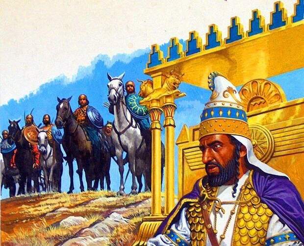 Дарий III. Картина современного художника