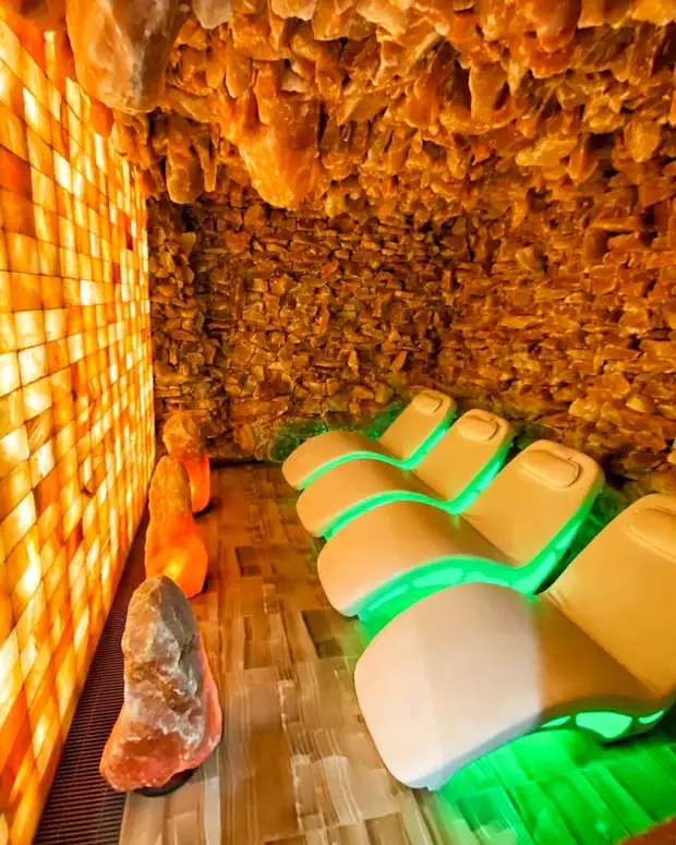 Гималайская соль в бане и сауне