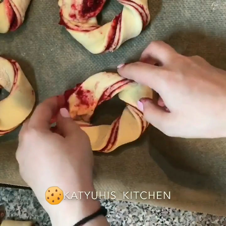 Клюквенные веночки