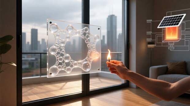 Новый материал делает окна по-настоящему теплыми