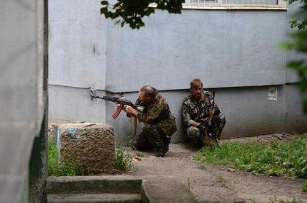 Украинская армия начала наступление на Славянск