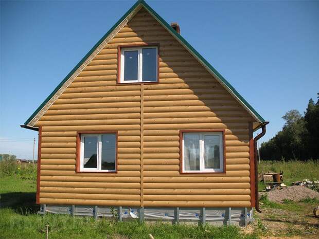 Металлический сайдинг для фасадной отделки