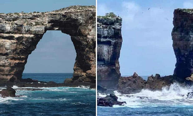 Знаменитая «Арка Дарвина» рухнула