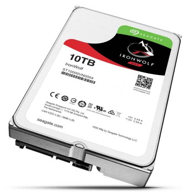 Seagate представляет HDD-накопители объёмом 10 ТБ