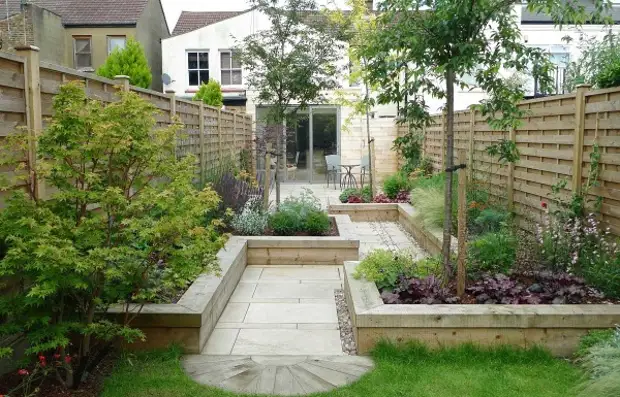 20 простых идей как украсить двор. Благоустройство двора частного дома