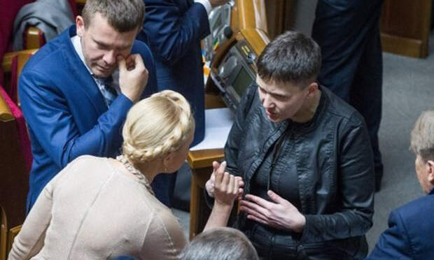 В СБУ заинтересовались Савченко и Тимошенко