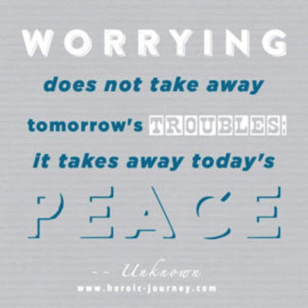 worrying