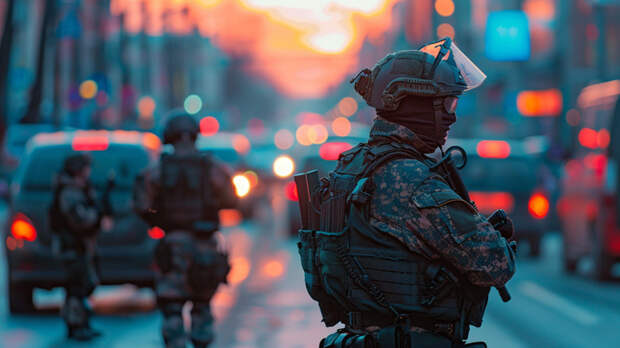 Полиция, ФСБ / Фото: сгенерировано ИИ Midjourney / amic.ru