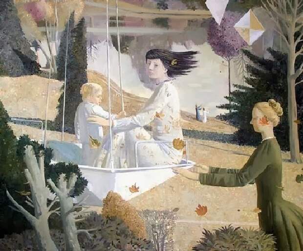 Художница. Агафья Белая