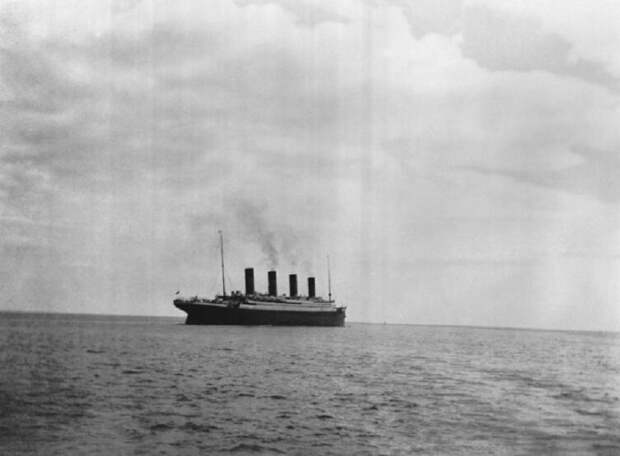 Титаник покидает Квинстаун