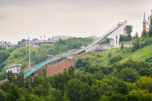 Канатный подъёмник на площади Сенной откроют этой осенью