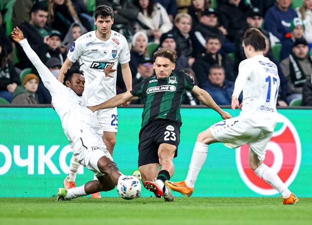 «Краснодар» благодаря покеру Кордобы разгромил «Пари НН» и упрочил лидерство в РПЛ