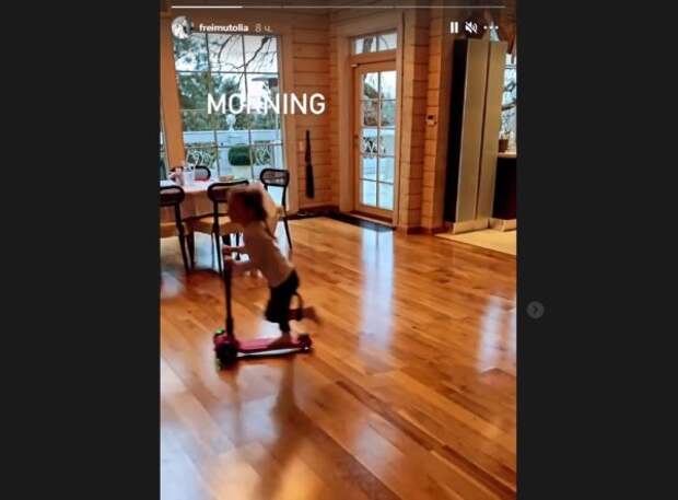 Скриншот из Instagram Ольги Фреймут Скриншот из Instagram Ольги Фреймут